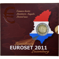 Luxembourg, 1 Cent To 2 Euro, BU, 2011, Utrecht, FDC - Luxembourg
