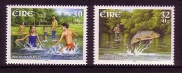 IRLAND MI-NR. 1337-1338 POSTFRISCH(MINT) EUROPA 2001 WASSER ANGELN FORELLE - 2001