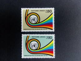 UNO GENF MI-NR. 60-61 POSTFRISCH(MINT) UNPA - POSTHORN 1976 - Ongebruikt