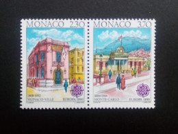 MONACO MI-NR. 1961-1962 C ZD(1) POSTFRISCH EUROPA 1990 POSTALISCHE EINRICHTUNGEN - 1990