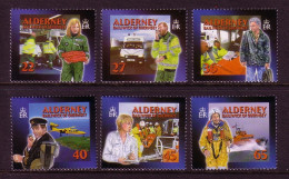 ALDERNEY MI-NR. 199-204 A POSTFRISCH(MINT) SOZIALE DIENSTE (II) - GESUNDHEITSWESEN 2002 - Alderney