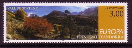 ANDORRA FRANZÖSISCH MI-NR. 535 POSTFRISCH(MINT) EUROPA 1999 - NATUR- Und NATIONALPARKS - 1999