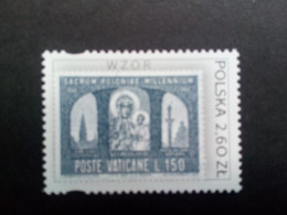 POLEN MI-NR. 4090 II POSTFRISCH(MINT) POLEN IM AUSLAND MARKE AUF MARKE 2003 AUFDRUCK WZOR - Francobolli Su Francobolli