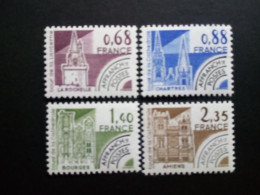 FRANKREICH MI-NR. 2163-2166 POSTFRISCH(MINT) BAUWERKE 1979 LEUCHTTURM KATHEDRALE - Fari