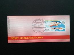 BERLIN MH MIT 6 X MI-NR. 751 POSTFRISCH(MINT) SPORT MARKENHEFTCHEN 1986 SCHWIMMEN - Markenheftchen