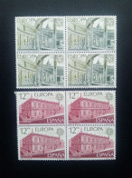 SPANIEN MI-NR. 2366-2367 POSTFRISCH(MINT) 4er BLOCK EUROPA 1978 - BAUDENKMÄLER - 1978