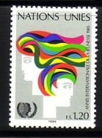 UNO GENF MI-NR. 126 POSTFRISCH(MINT) JAHR DER JUGEND 1984 - Ongebruikt