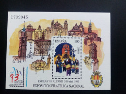 SPANIEN BLOCK 53 POSTFRISCH EXFILNA '93 ALCANIZ OSTERPROZESSION - Blocks & Sheetlets & Panes