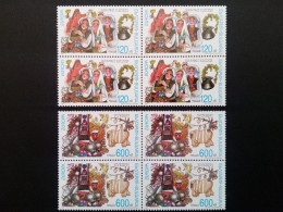 BULGARIEN MI-NR. 4332-4333 POSTFRISCH(MINT) 4er BLOCK EUROPA 1998 - FESTE Und FEIERTAGE - 1998