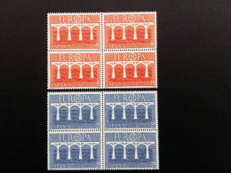 SPANIEN MI-NR. 2633-2634 POSTFRISCH 4er BLOCK EUROPA 1984 BRÜCKE - 1984