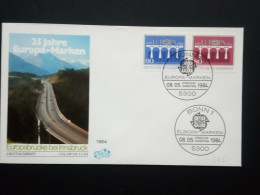 DEUTSCHLAND MI-NR. 1210-1211 FDC(FIDACOS) EUROPA 1984 BRÜCKE - 1984