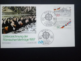 DEUTSCHLAND MI-NR. 1130-1131 FDC EUROPA 1982 HISTORISCHE EREIGNISSE - 1982