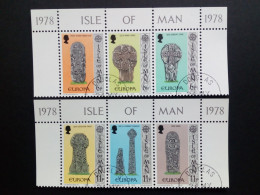 INSEL MAN MI-NR. 122-127 GESTEMPELT(USED) EUROPA 1978 BAUDENKMÄLER(1) - 1978