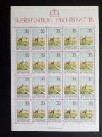 LIECHTENSTEIN MI-NR. 907-909 POSTFRISCH(MINT) KLEINBOGENSATZ JAGDWESEN(I) 1986 REH GEMSE HIRSCH - Gibier