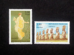 FRANKREICH UNESCO MI-NR. 49-50 POSTFRISCH(MINT) UNESCO WELTERBE 1998 FRESKO - Unused Stamps