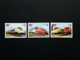 BELGIEN EISENBAHNMARKEN POSTFRISCH(MINT) Von 1998 - Treinen