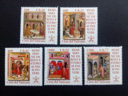 VATIKAN MI-NR. 1381-1385 POSTFRISCH(MINT) SCHULDENERLASS 2001 - Unused Stamps