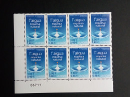 ANDORRA FRANZÖSISCH MI-NR. 567 POSTFRISCH(MINT) 8er EINHEIT EUROPA 2001 Wasser - 2001