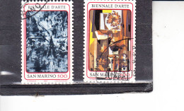 SAN MARINO 1987 - Sassone   121/2° - Biennale - Used Stamps