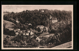AK Liebstadt I. Sa., Ortsansicht Mit Schloss Kuckuckstein  - Liebstadt