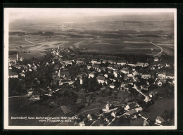 AK Bonndorf /bad. Schwarzwald, Ortsansicht Vom Flugzeug Aus  - Bonndorf