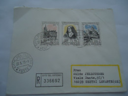 VATICAN  REGISTERED  COVER 1973   ST  TERESA - Sonstige & Ohne Zuordnung