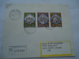 VATICAN  REGISTERED  COVER 1974 BONAVENTURA - Sonstige & Ohne Zuordnung