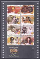 Inde India 2013 MNH MS Indian Cinema, Bollywood, Actor, Director, Film, Filmmaker, Actress, Movies, Miniature Sheet - Neufs