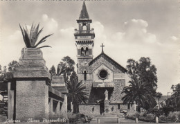 CARTOLINA  ARBOREA ORISTANO SARDEGNA CHIESA PARROCHIALE VIAGGIATA   Y9 - Oristano