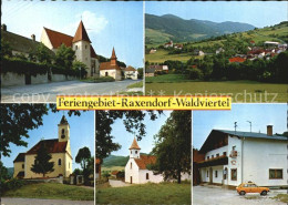 72592100 Raxendorf Waldviertel Heiligenblut Panorama Kirche Kapelle Zeining Gast - Otros & Sin Clasificación