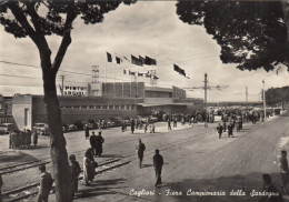 CARTOLINA  CAGLIARI SARDEGNA FIERA CAMPIONARIA DELLA SARDEGNA VIAGGIATA 1957  Y9 - Cagliari