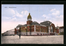 AK Kiel, Blick Auf Den Hauptbahnhof  - Kiel