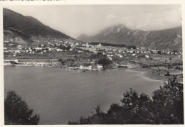 CARTOLINA  LEVICO TERME M.506 TRENTO TRENTO ALTO ADIGE PANORAMA COL LIDO VIAGGIATA 1961   Y9 - Trento