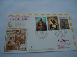 VATICAN    COVER FDC  1970 POPES VISIT COLOMBO CEYLON SRI LANCA - Sonstige & Ohne Zuordnung