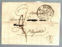 81225 -  BEAUCAIRE TYPE 12 AVEC  PARTITION MUSICALE - 1801-1848: Precursors XIX