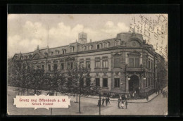 AK Offenbach A. M., Kaiserliches Postamt Mit Strasse Und Kindergruppe  - Offenbach