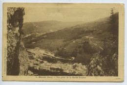 Morez - Vue Prise De La Roche Fendue - Morez