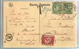 81233 -  MIDDELKERKE  Pour BURXELLES - Storia Postale