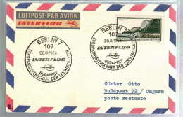 81234 - 1er Vol BERLIN -  BUDAPEST - Covers & Documents