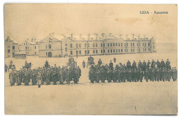 BL 15 - 12919 LIDA, Belarus, Military Barracks - Old Postcard, CENSOR - Used - 1917 - Weißrussland