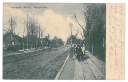 BL 15 - 12890 PRUZHANY, Belarus, Street - Old Postcard, CENSOR - Used - 1916 - Weißrussland