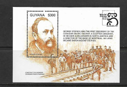 GUYANA 1999  TRAINS  YVERT N°B340 NEUF MNH** - Treinen