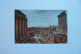 BAALBEK  -  Ruines   -  LIBAN - SYRIE - Líbano