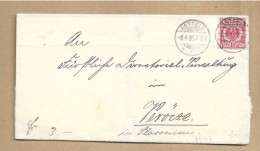 Los Vom 30.06 - Heimatbeleg Aus Astfeld  1895 - Briefe U. Dokumente