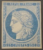 Cérès N° 4 Neuf (*) Sans Gomme, Timbre Réparé,  Avec Certificat SCHELLER  TB - 1849-1850 Cérès