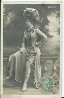 CARTE FANTAISIE - Miss MARION WINCHES - Artistes