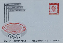 Australien: Ganzsache Olympiad Melbuourne 1956 - Sonstige & Ohne Zuordnung