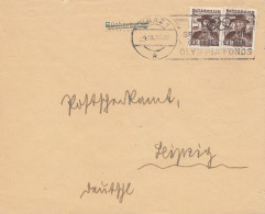 Olympia: Werbestempel: Spendet Für Den österreichischen Olympia Fonds 1935 -Graz - Brieven En Documenten