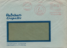 1934: Eislingen - Papierfabrik - Schwan - Papiere Freistempel - Briefe U. Dokumente