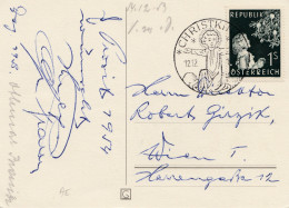 1953: Christkindl - Österreich Postkarte Nach Wien - Brieven En Documenten